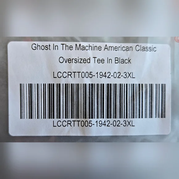 Civil Regime Ghost In The Machine American Classic Oversized Tee
